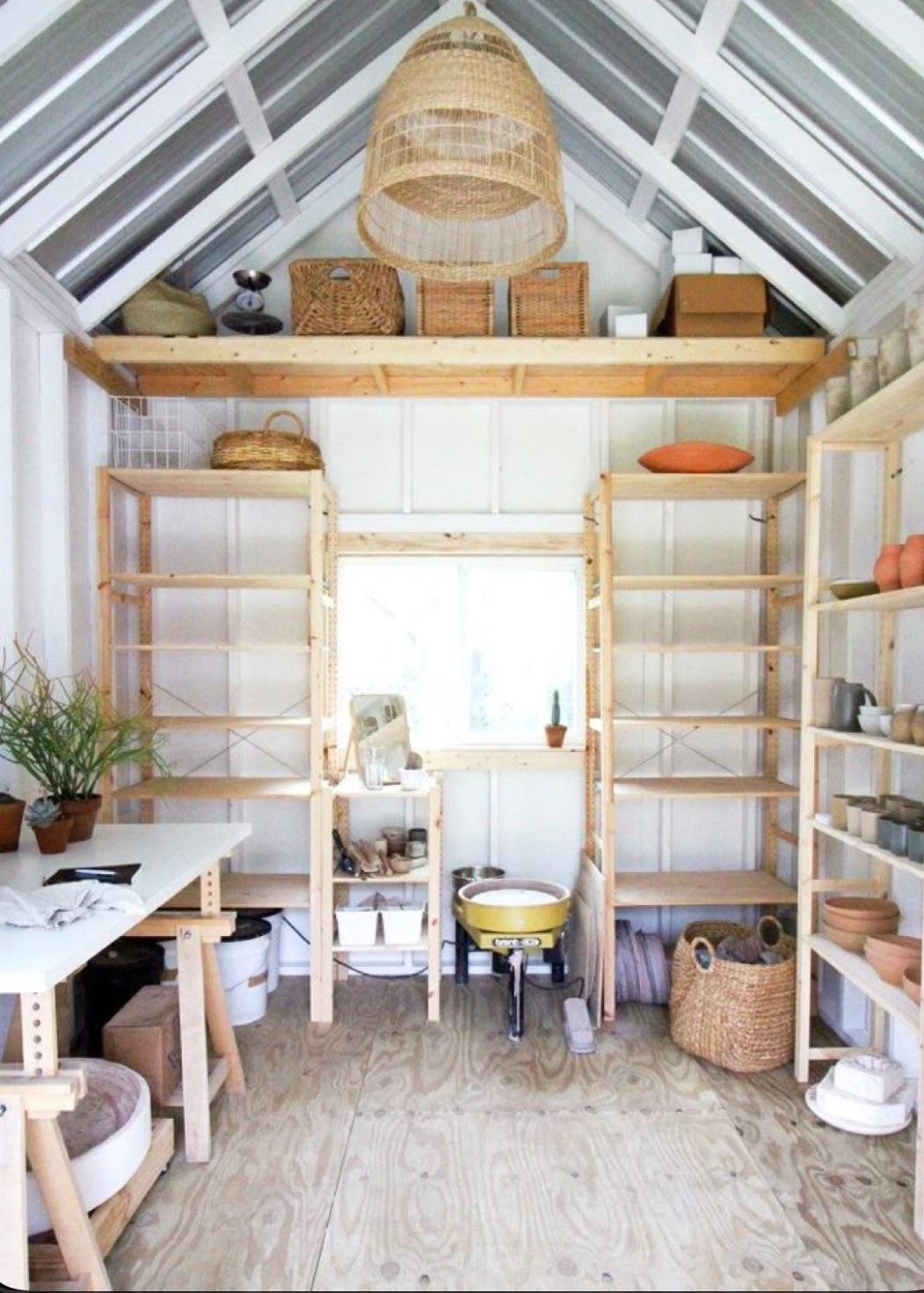 Pottery Workspace Ideas for Small Home Creative Studios