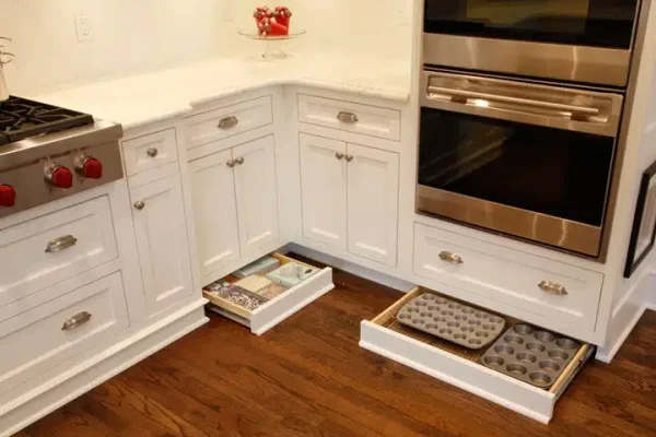 Toe Kick Step Ideas That Hide Beneath Cabinet Bases